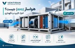 هواساز (AHU) چیست؟ اجزا، کاربرد و نگهداری